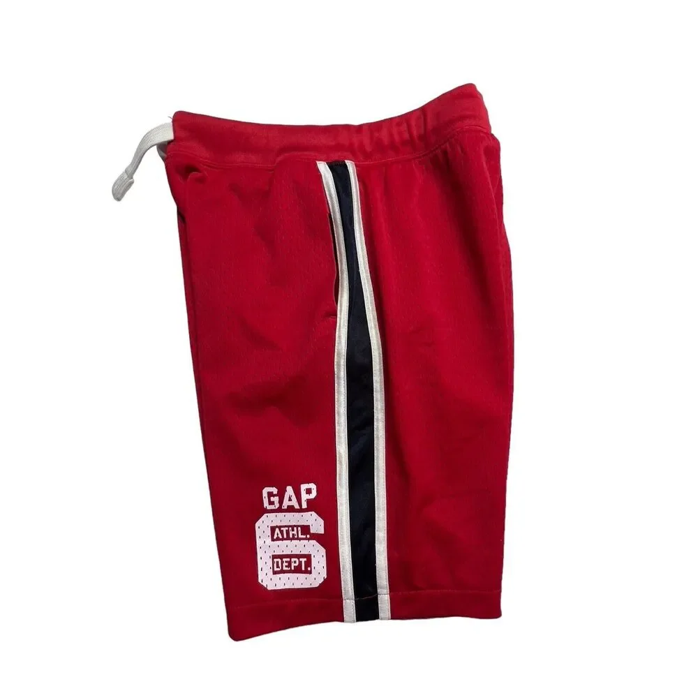 Gap Kids Shorts Youth XXL (14-16)‎ Red Athletic Basketball Drawstring Waist